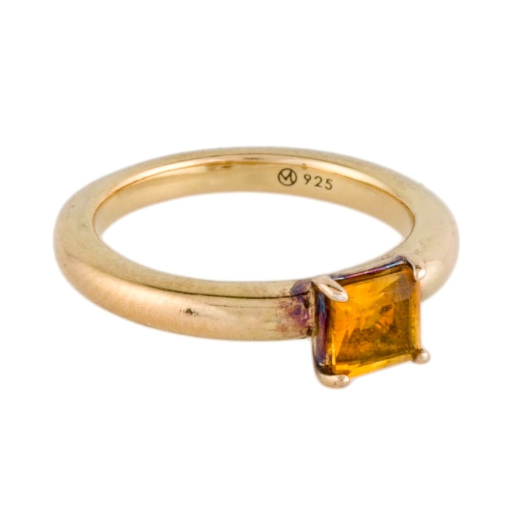 Mejuri Citrine Stacking Ring